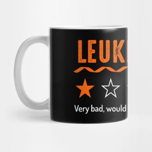 Leukemia Review Very Bad Would Not Recommend One Star Rating Mug